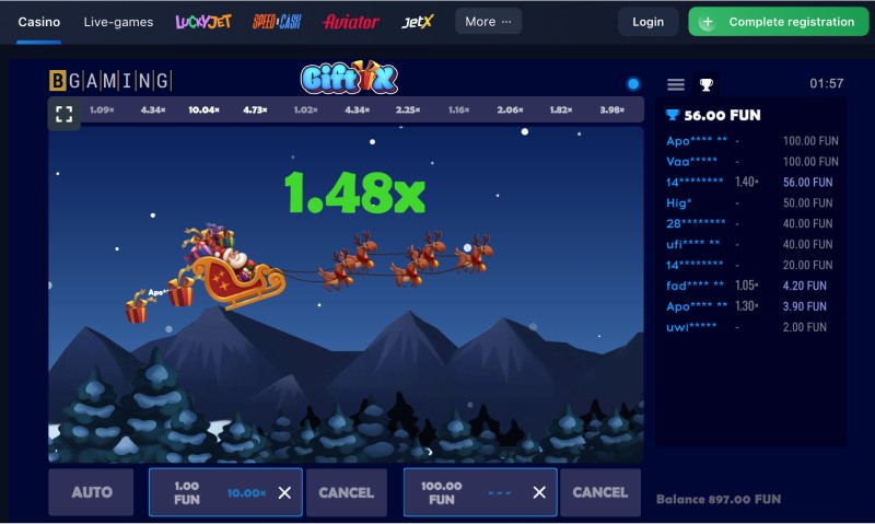 Play Gift X for free