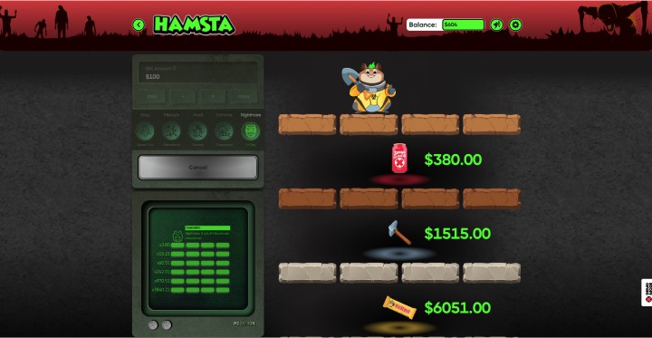 Where to play Hamsta Crash Slot