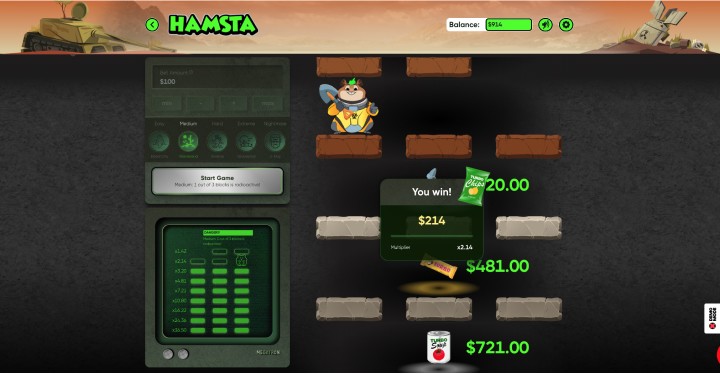 Advantages and disadvantages of playing Hamsta