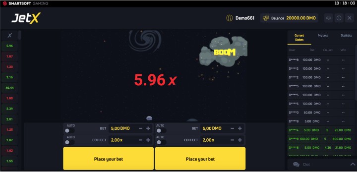 Особенности краш игры JetX