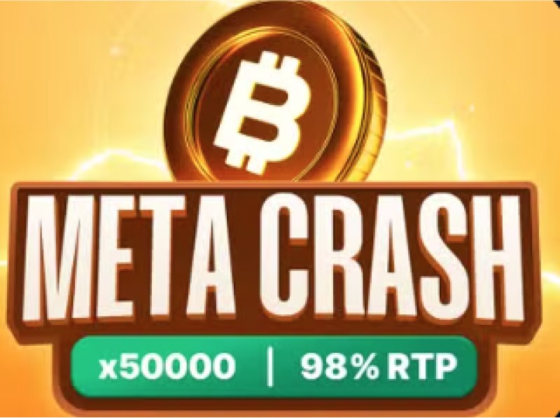 Play money in Meta Crash game at online casino