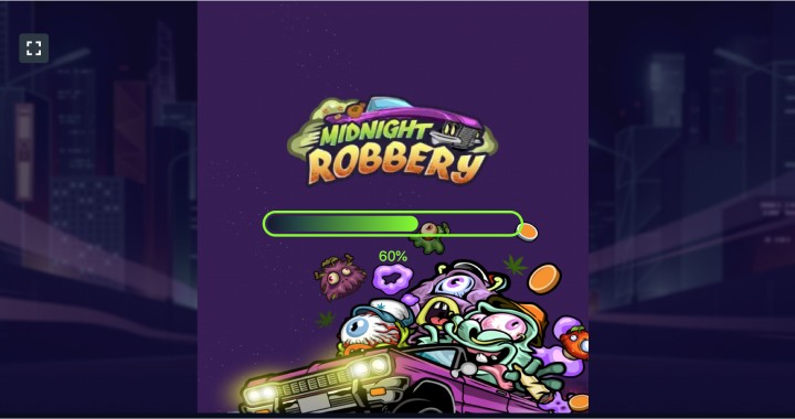 Play for money in Midnight Robbery crash game at online casino