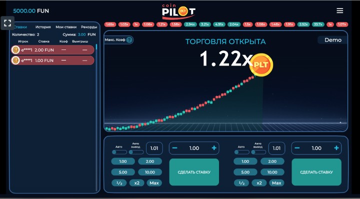 Сюжет игры Pilot Coin