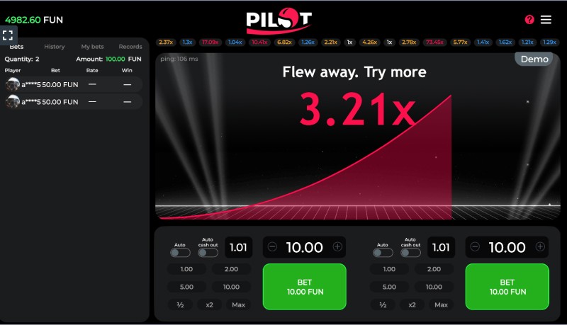 Where to play Pilot