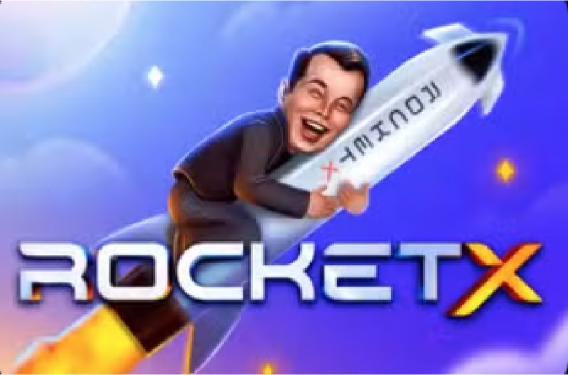 Play for money in the crash game Rocket X at online casinos