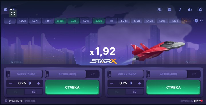 Об игре StarX