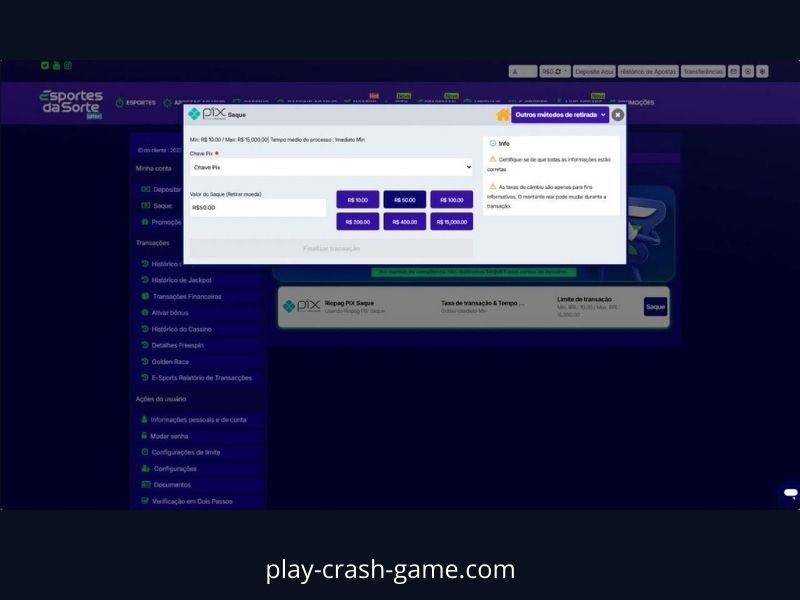 Juega a juegos de choque en Esportes Casino